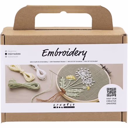Rito Mini DIY Kit Broderi med ramme