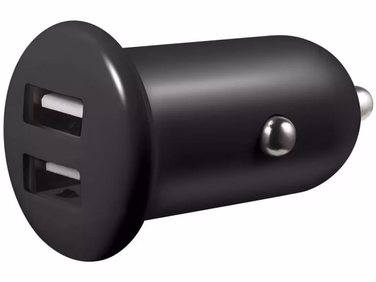 Sandberg Mini Biloplader 2x USB – bedste usb-biloplader i test