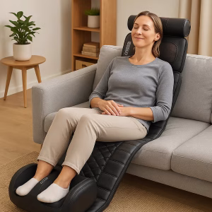 Satana elektrisk massagemåtte med varme og 10 zoner – bedste massagemåtte i test