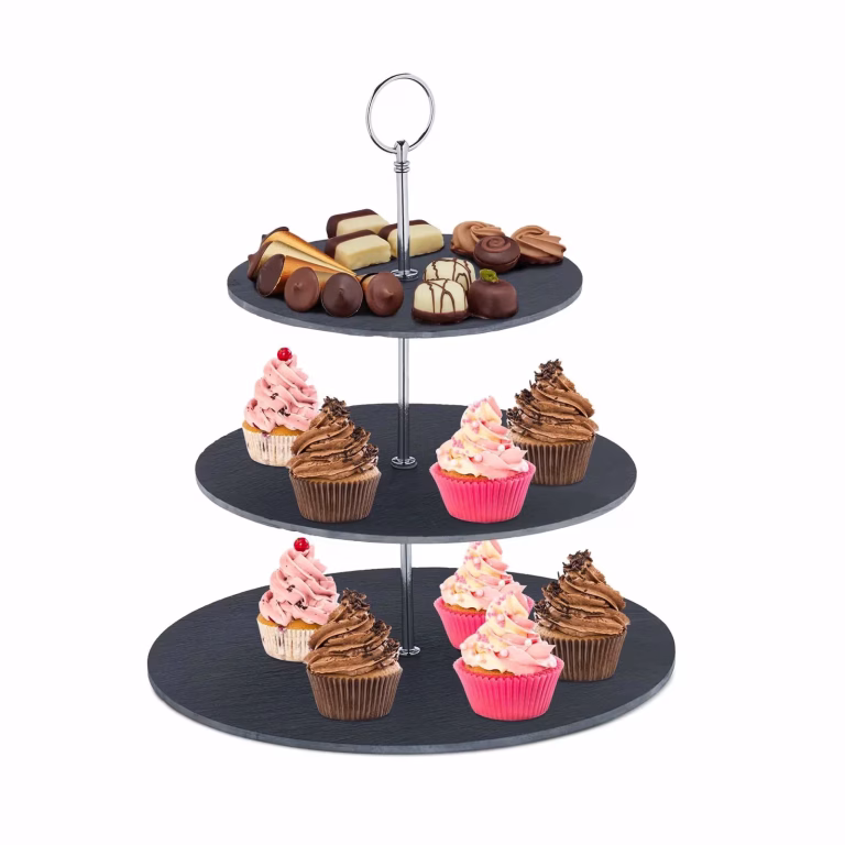 Skifer Etagere 3 Niveauer – bedste etagere i test