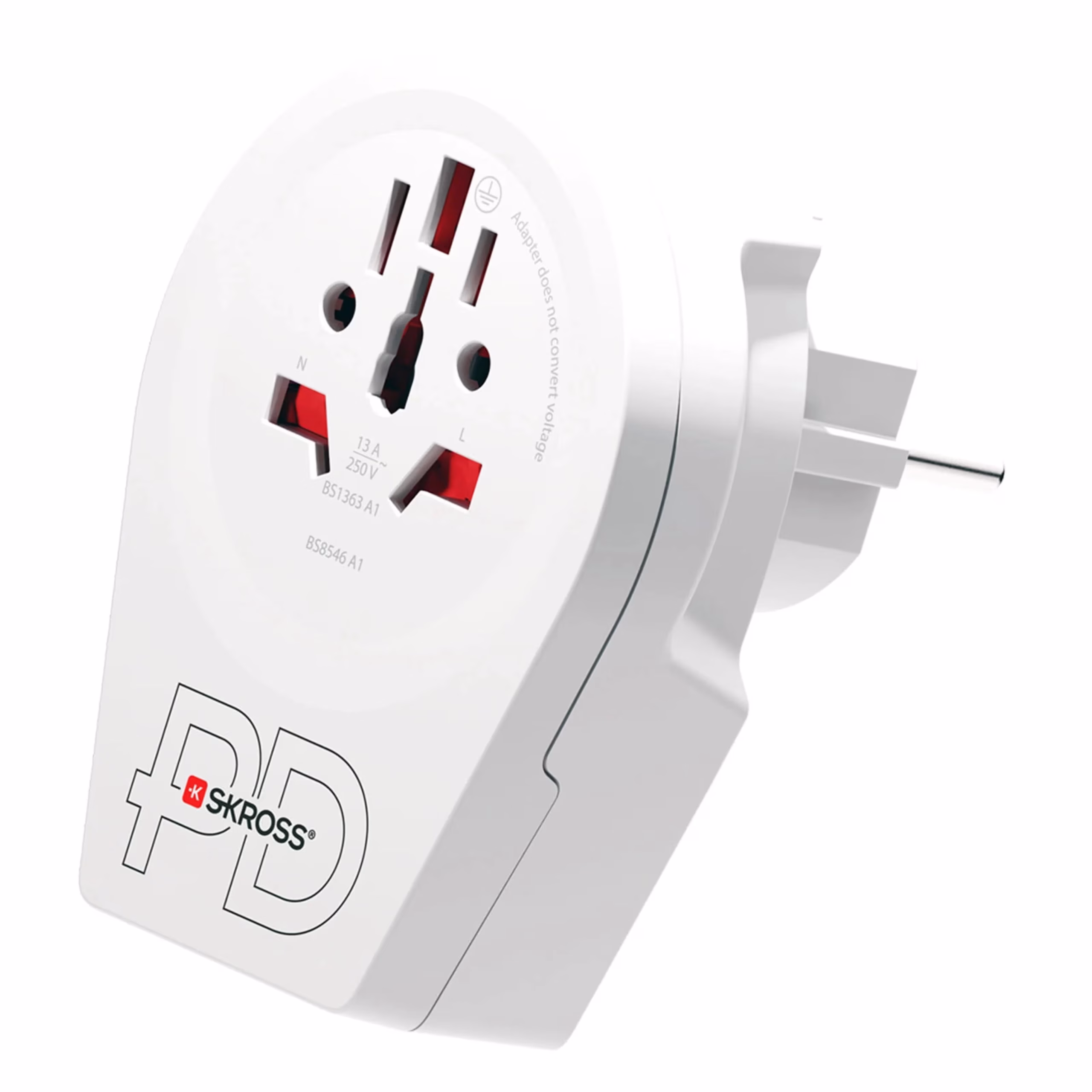 Skross Universal rejseadapter Europa USB-C 20 PD
