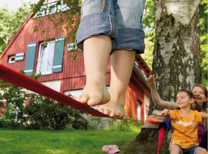 Slackline Balancesæt Begynder/Family – bedste slackline i test