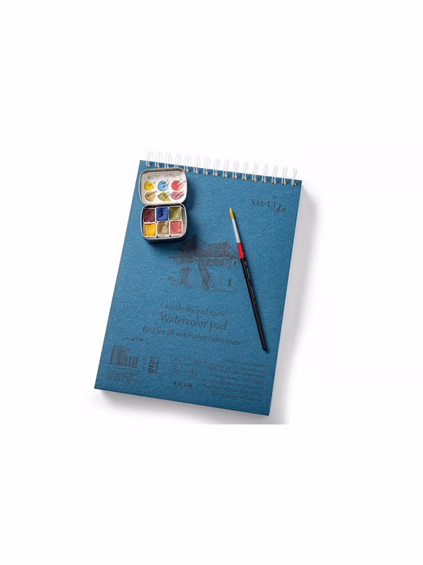 SMLT tegneblok Watercolor A4 280 g – bedste tegneblok i test