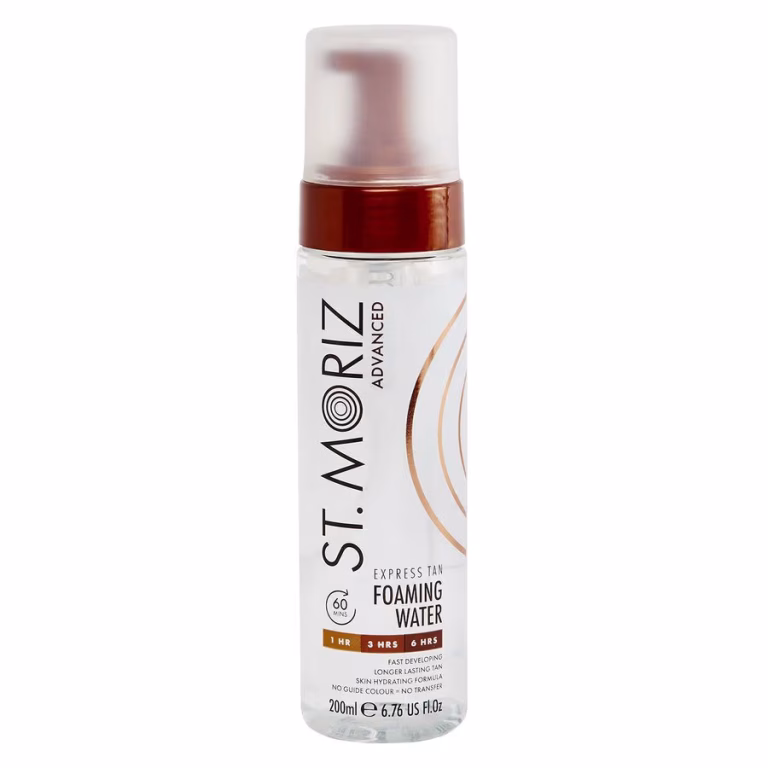 St.Moriz Express Clear Tanning Mousse 200 ml – bedste selvbruner i test