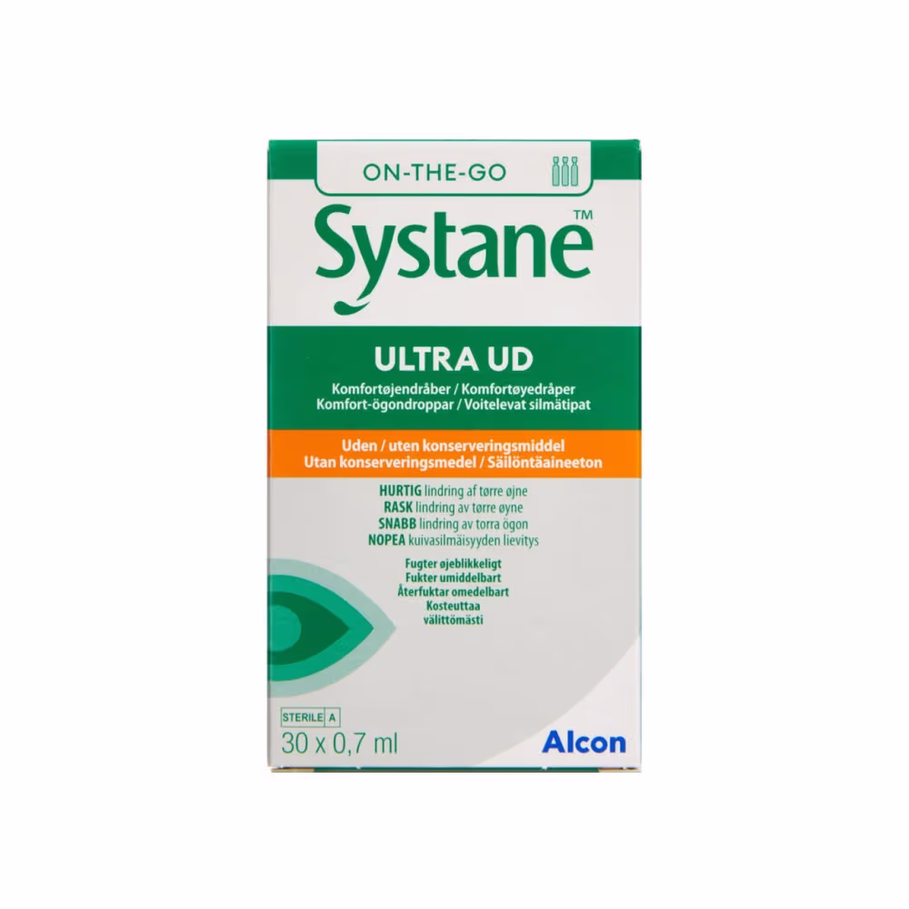 Systane Ultra UD endagspipetter 30 x 0,7 ml