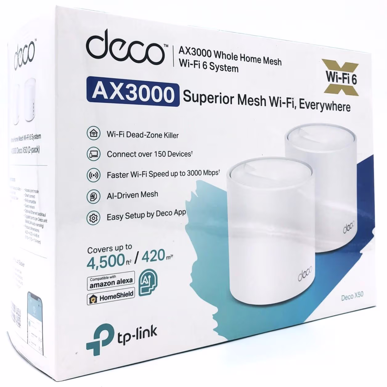TP-Link Deco X50 AX3000 Mesh (2-pak)