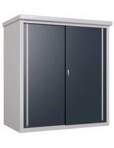 Trimetals redskabsskur i stål 176 × 98 cm – bedste redskabsskur i test