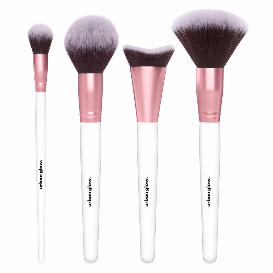 Urban Glow Face Makeupbørstesæt