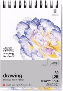 Winsor & Newton skitsebog A5 – 25 sider