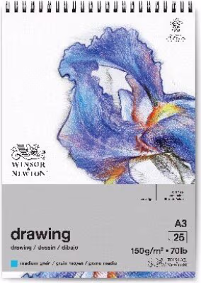 Winsor & Newton tegneblok A3 – Medium 25 ark – bedste tegneblok i test