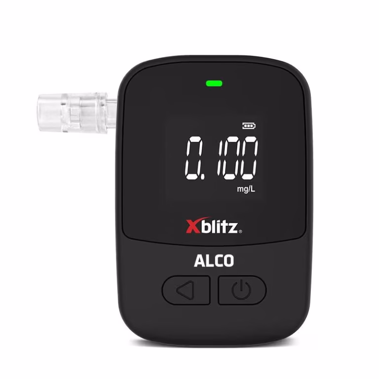Xblitz ALCO elektrokemisk alkometer med LCD