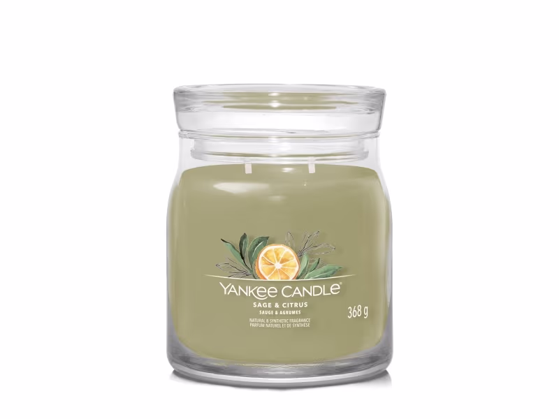 Yankee Candle Signature Sage & Citrus Duftlys