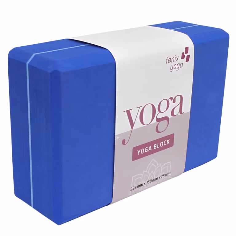 Yogablok i EVA-skum (Blå)