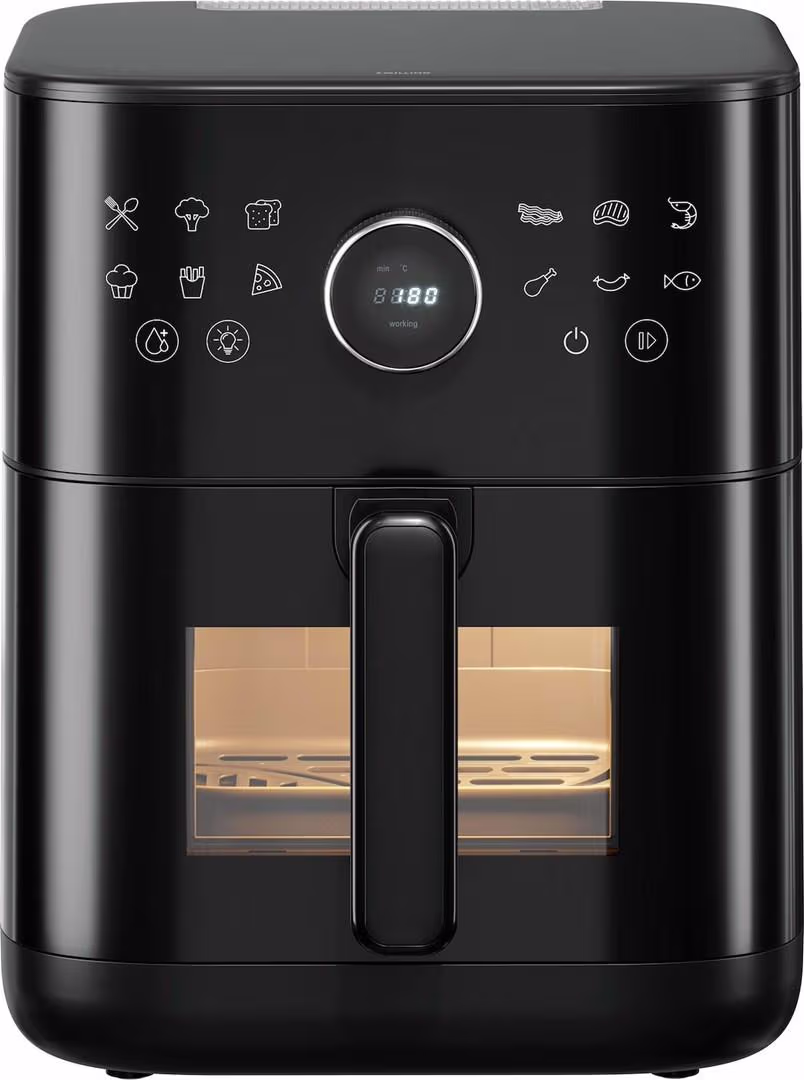 ZWILLING Enfinigy Air Fryer Pro 6 l - sort luftfrituregryde