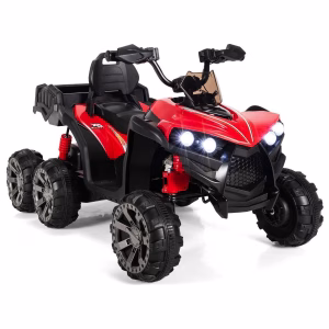 12V el-quad til børn med opbevaringsrum og LED-lys – bedste el-atv til børn i test