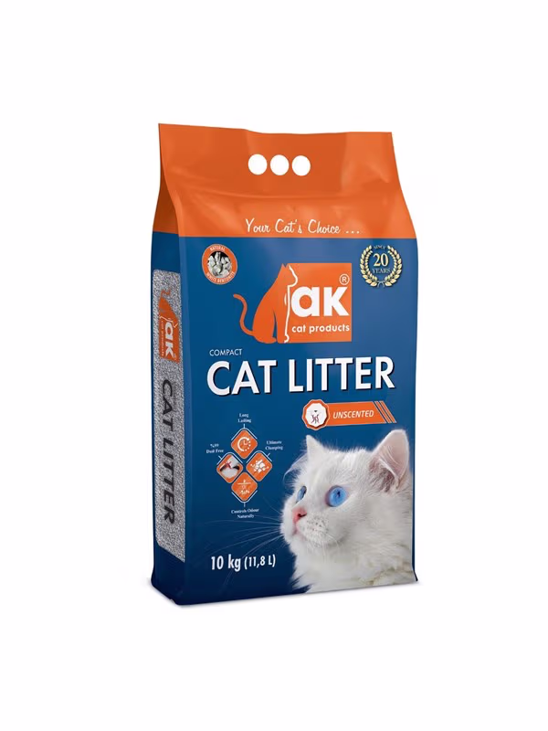 AK Kattegrus 10 kg uden Duft – bedste kattegrus i test