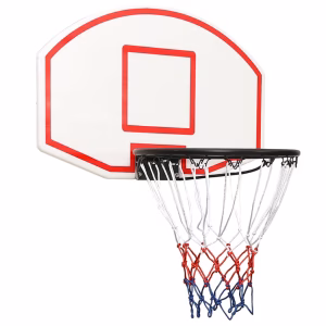 Basketballkurv med Plade 71×45 cm Polyethylen Hvid – bedste basketballkurv i test