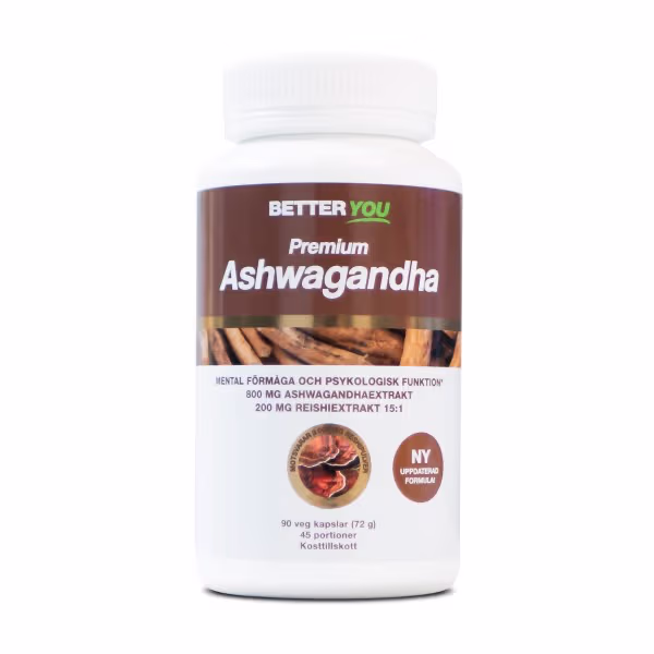 Better You Premium Ashwagandha 90 Kapsler – bedste ashwagandha