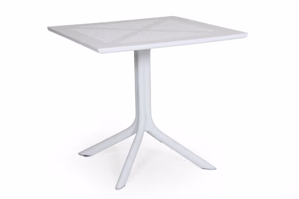 Brafab Clip Havebord 80×80 cm Hvidt – bedste havebord i test