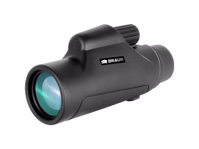 Braun Phototechnik Monokikkert 8×42 mm Sort – bedste monokikkert i test