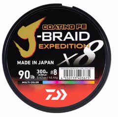 Daiwa J-Braid Expedition x8 Fletline – bedste fletline