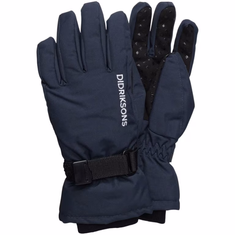 Didriksons Biggles Skihandsker Junior Navy – bedste skihandsker