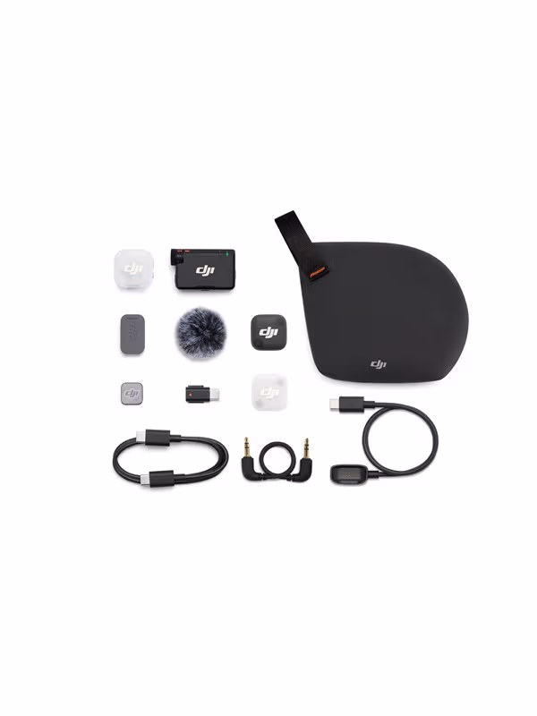 DJI Mic Mini 2 trådløst mikrofonsystem (1 sender + modtager)