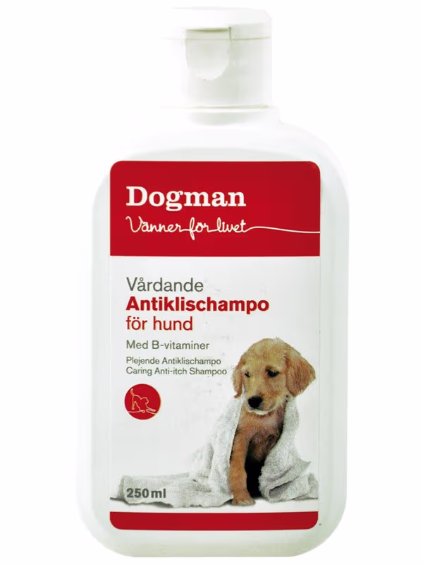 Dogman Antikløe Shampoo til Hunde 250 ml – bedste hundeshampoo i test