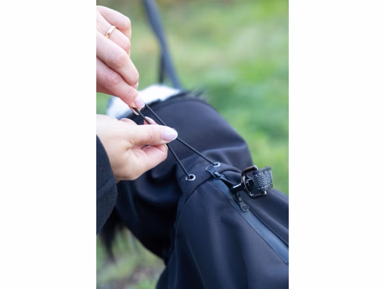 Dogman Softshell Hundedækken Sort 35 cm – bedste hundedækken i test
