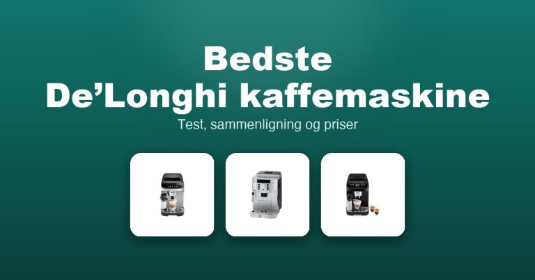 Bedste De’Longhi kaffemaskine 2026 – guide til de 14 bedste modeller