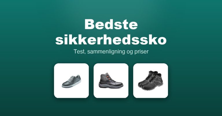 Bedste sikkerhedssko 2026 – guide til de 11 bedste