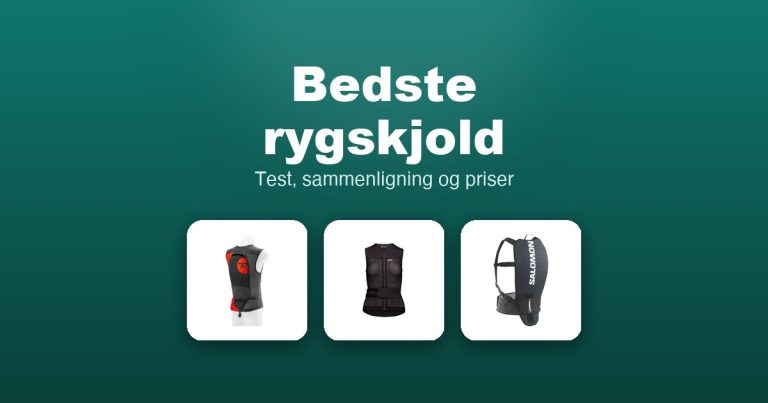 Bedste rygskjold 2026 – guide til de 11 bedste