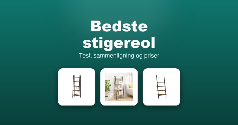 Bedste stigereol 2026 – guide til de 12 bedste