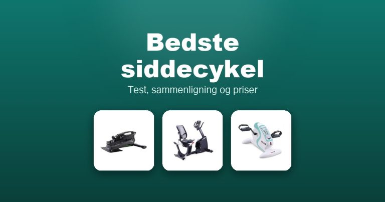 Bedste siddecykel 2026 – guide til de 12 bedste