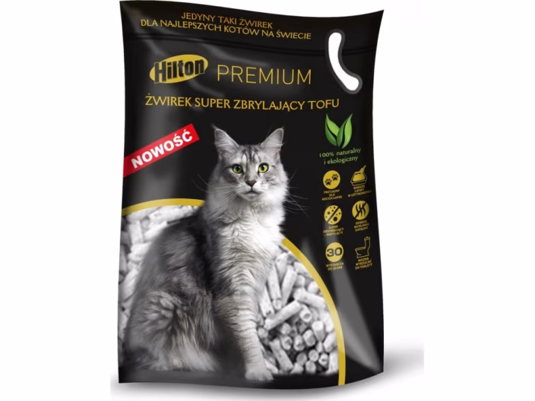 HILTON Tofu Super Klumpende Kattegrus 2,5 kg – bedste kattegrus i test