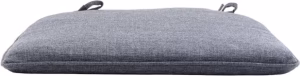 House of Sander Aaron Sædehynde til Havestol Sort 57x54x3 cm – bedste havehynde i test
