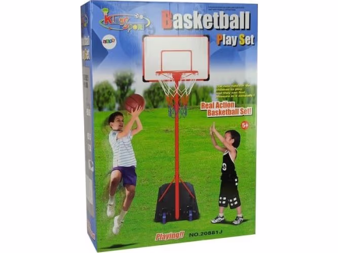 LeanToys Basketballkurv til Børn 261 cm – bedste basketballkurv i test