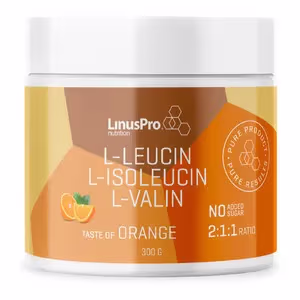 LinusPro Nutrition Pure BCAA Appelsin 300 g – bedste bcaa i test