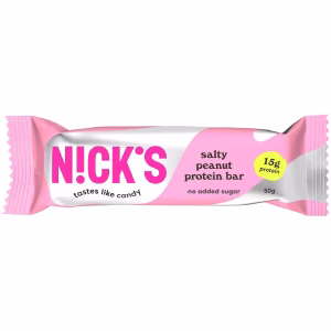 Nicks Protein Bar Salty Peanut – bedste proteinbar i test