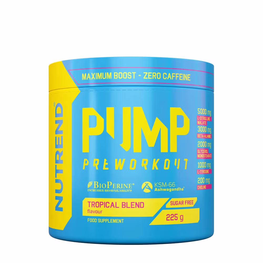Nutrend Pump Pre-Workout Tropical Blend 225 g