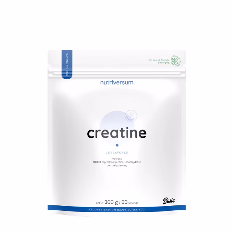 Nutriversum Basic Creatine 300 g Usmagssat – bedste kreatin i test