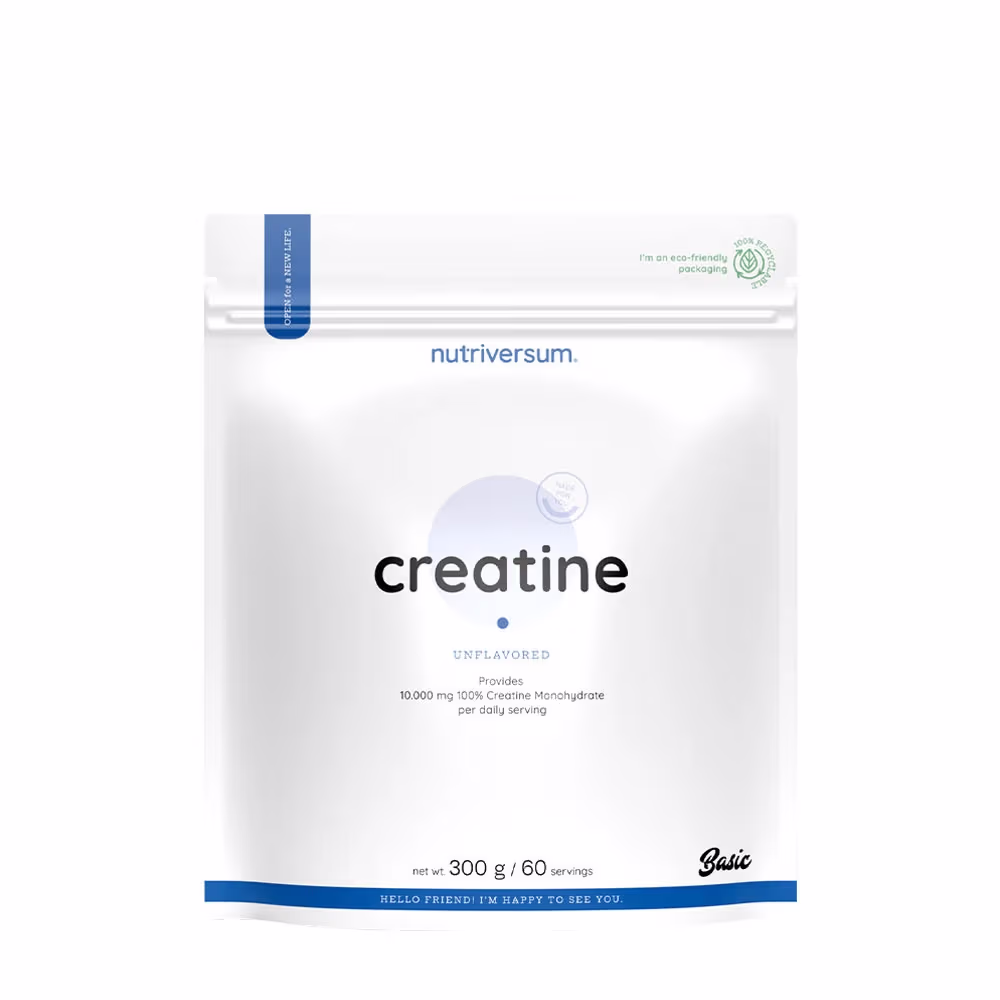 Nutriversum Basic Creatine 300 g Usmagssat