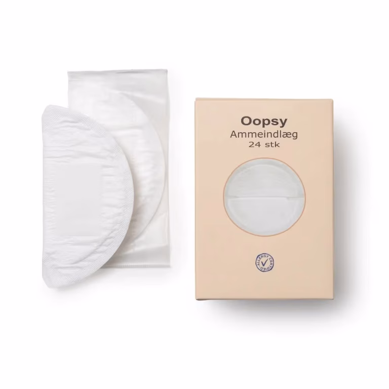 Oopsy Luksus Ammeindlæg 24 stk. Allergy Certified – bedste ammeindlæg i test
