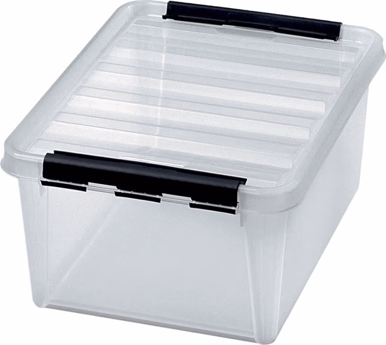 Opbevaringskasse med Låg 15 L 40 × 30 × 18,5 cm – bedste opbevaringskasser i test