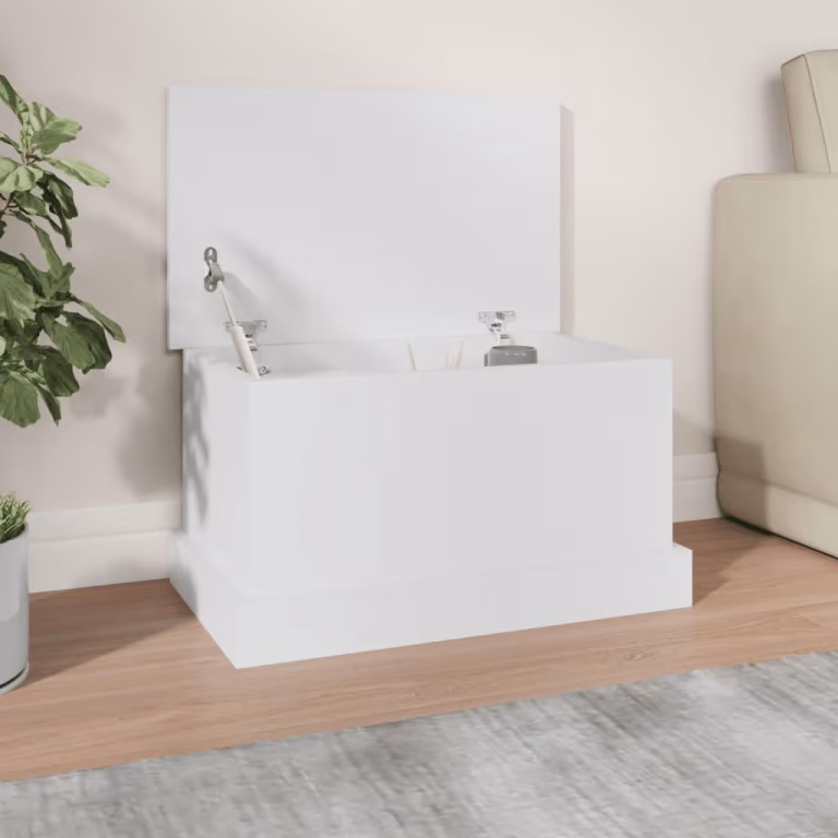 Opbevaringskasse med Låg i Træ 50 × 30 × 28 cm – bedste opbevaringskasser i test