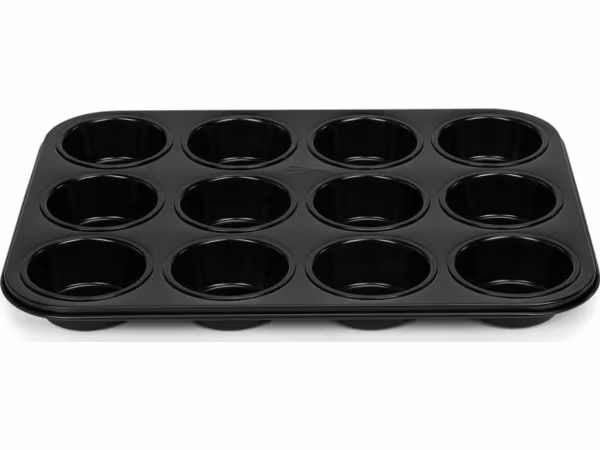 Patisse Muffinform 35 cm Sort Stål – bedste bageform i test
