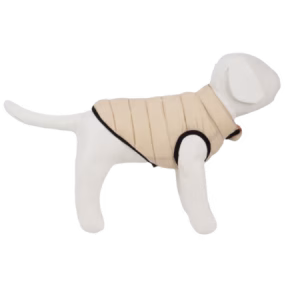 Peppy Buddies Ultra-Light Puf Hundejakke Beige Str. L – bedste hundedækken i test