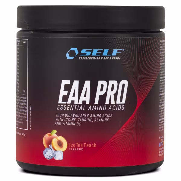 Self Omninutrition EAA Pro Ice Tea Peach 200 g – bedste bcaa i test