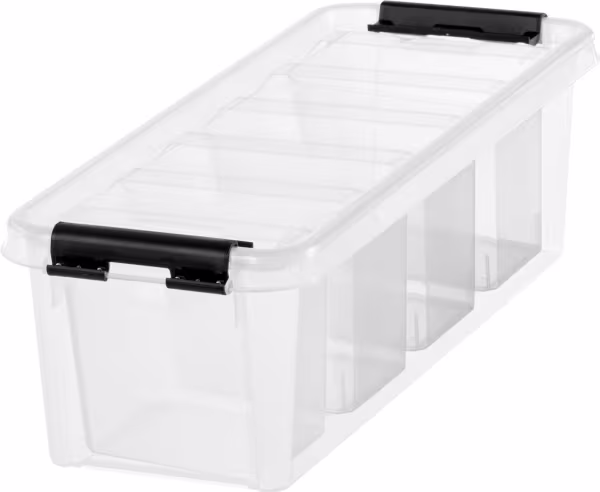 SmartStore Classic Opbevaringsboks med Låg og 4 Indsatser – bedste opbevaringskasser i test