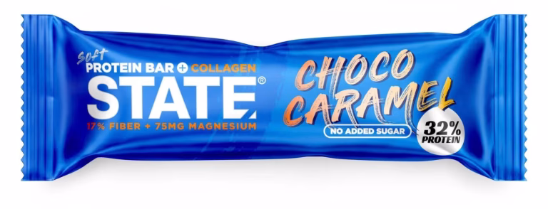 State Proteinbar Choko og Caramel – bedste proteinbar i test